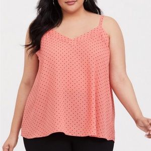 Torrid Sophie Georgette Swing Cami 1X